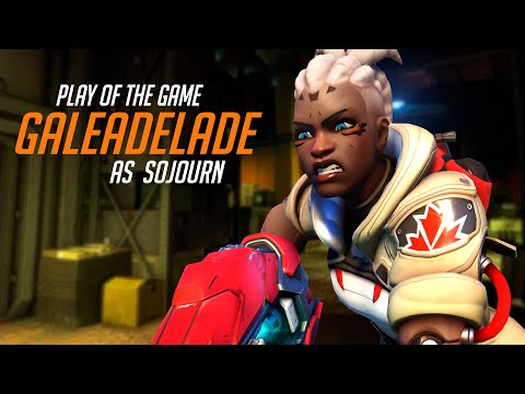 SOJOURN IS STILL OP - GALE! POTG! [ OVERWATCH 2 TOP 500 SEASON 4 ]