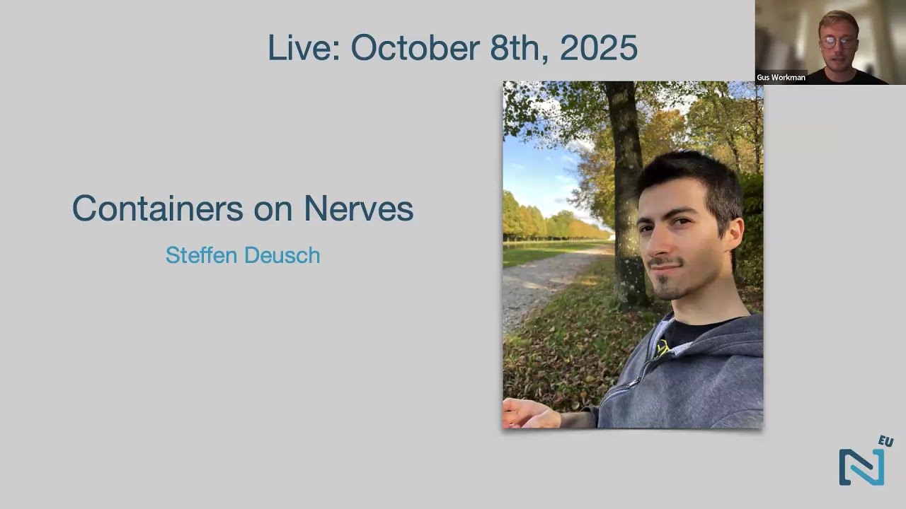 Containers on Nerves