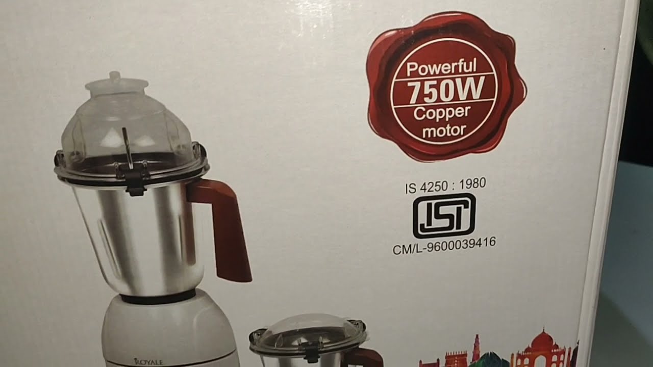 Surya Mixer Grinder || 750W || 5 Years Motor Warranty|| 2 Years Product Warranty || 3 StainlessSteel