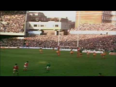 Wales v Wallabies Highlights (1984 Grand Slam)