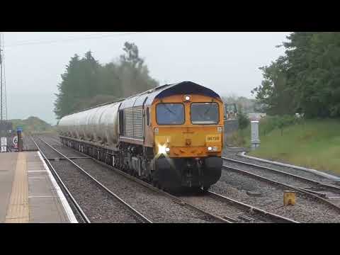 66728 6c00 Clitheroe Castle Cement - Carlisle Yard, 23rd August 2023