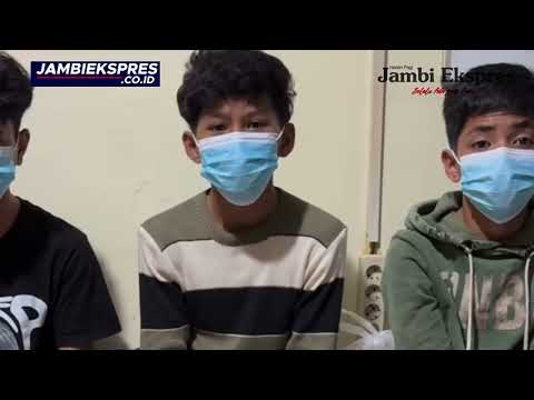 LIMA ANGGOTA GENK MOTOR PERUSAK MASJID DITANGKAP POLISI