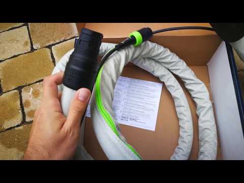 Unpacking / unboxing Festool suction hose plug-it D 27/22x3,5m-AS-GQ/CT antistatic smooth 200041