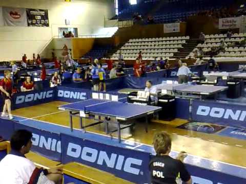 ~POL~GEWERT,Waldemar cls 10 vs ~HUN~BERECZKI,Dezso cls 10, set 5
