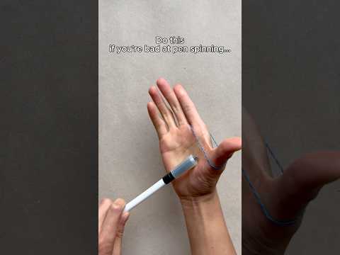 Do this if you’re bad at pen spinning ✍️🌀 #penspinning #tutorial