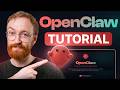 OpenClaw Tutorial For Beginners How To Use Set Up OpenClaw ClawdBot