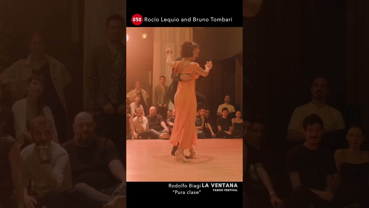 Rocio Lequio and Bruno Tombari – Pura clase #laventanatango #rocioybruno #030tango #tango