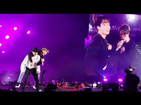 190519 (Anpanman(Suga Twerk) + So What (TaeJin piggyback 🐷) BTS 'Speak Yourself Tour' Metlife Day 2