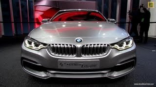 2015 BMW 4-Series Coupe - Exterior and Interior Walkaround - Debut at 2013 Detroit Auto Show