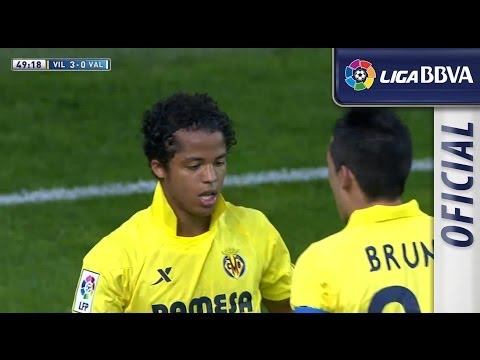 Gol de Giovani dos Santos (3-0) en el Villarreal CF - Valencia CF - HD