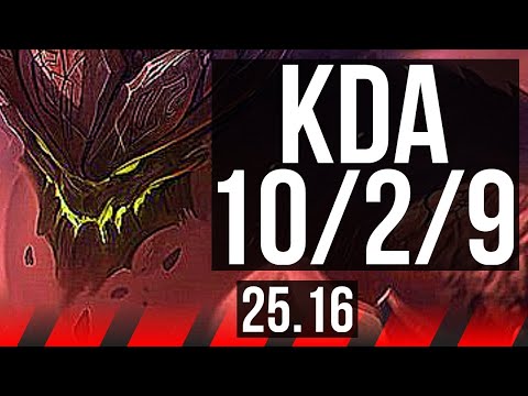 MALPHITE vs IRELIA (TOP) | 10/2/9, Legendary | KR Master | 25.16