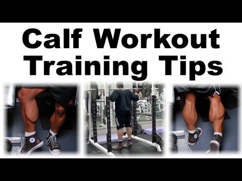 Standing Barbell Calf Raises + Calf Workout Tips