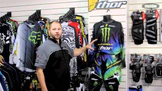 Thor Core Monster Energy/Pro Circuit Riding Gear Available from www.tracktion.co.nz