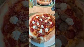Alfredo's pizzeria on the sun princess cruise ship. Tony Gemingani's new Yorker and the honey pie