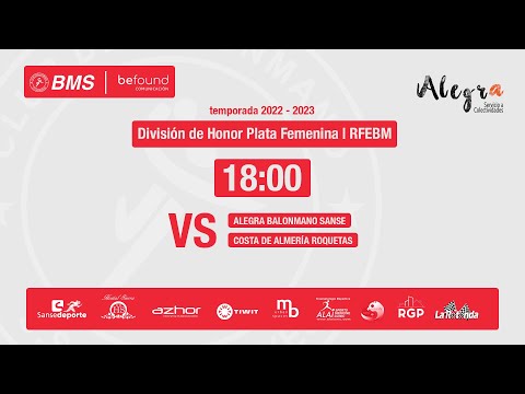 Balonmano Sanse VS BM Costa de Almería Roquetas - Temporada 22/23 - DHPF Grupo D