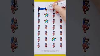 Super Mario Bros Puzzle Games #shorts #games #funny #satisfying  #supermario #ma