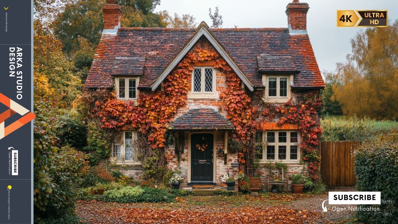 Welcoming the Fall Season: Tour of a Charming Rustic English Cottage Decor