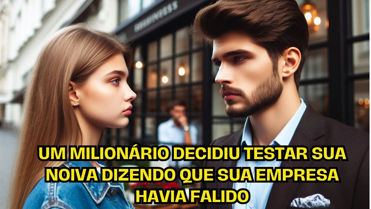 Um milionário decidiu testar sua noiva dizendo que sua empresa havia falido