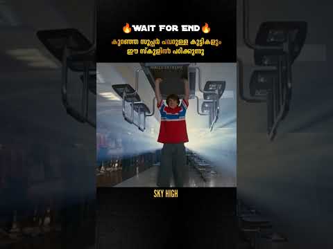ഇവിടെ എല്ലാവർക്കും സൂപ്പർ പവറുണ്ട് | Sky High | malayalam movie explanation