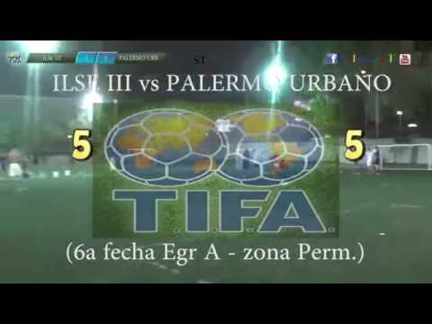 5 ILSE III vs PALERMO URBANO 5 - 6a fecha Egr A - zona Perm - 29-05-2016