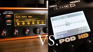 Video thumbnail for Line 6 Pod HD vs. Avid Eleven Rack - Comparison of Amp, Cabinet, and FX Models by Mitch Baker