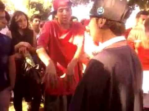 Shikosons vs zentakase BATALLA DE FREESTYLE CALLEJERA 2014 CHILE