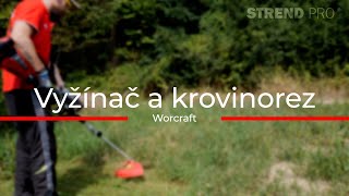 WORCRAFT Aku multifunkční křovinořez vyžínač 40V CGT-S40LiBHP bezuhlíkový (S20Li) 6.9 Kg NÁŘADÍ Sklad2 TR111981 8584163056323