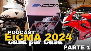 EICMA 2024: vi raccontiamo le novità Casa per Casa | PODCAST Parte 1 - europee e