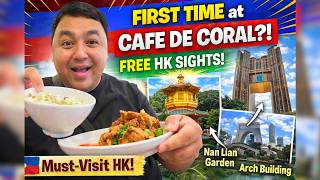 EATING at Cafe de Coral for the FIRST TIME + FREE Hong Kong Hidden Gems