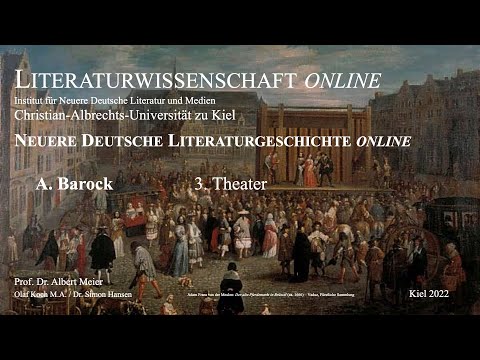Literaturgeschichte online - Barockes Drama und Theater (Tragödie und Lustspiel)  4 von 17