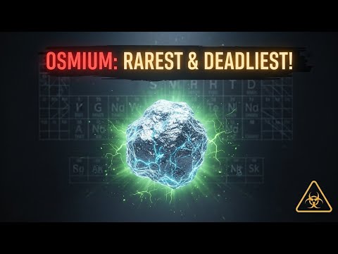 Osmium: The Rarest and Deadliest Metal!