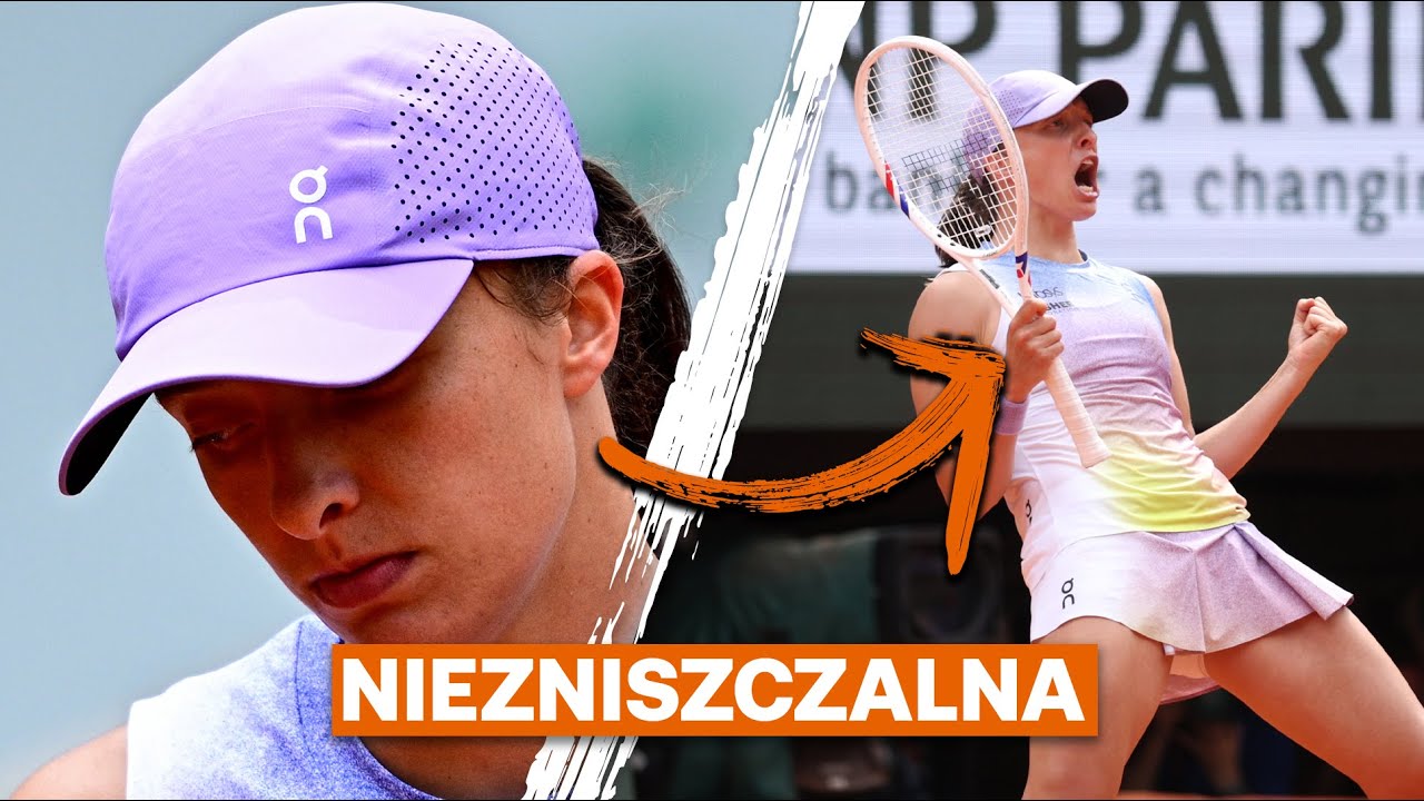 IGA ŚWIĄTEK JEST NIEZNISZCZALNA! Najważniejsze momenty meczu z 4. rundy Roland Garros