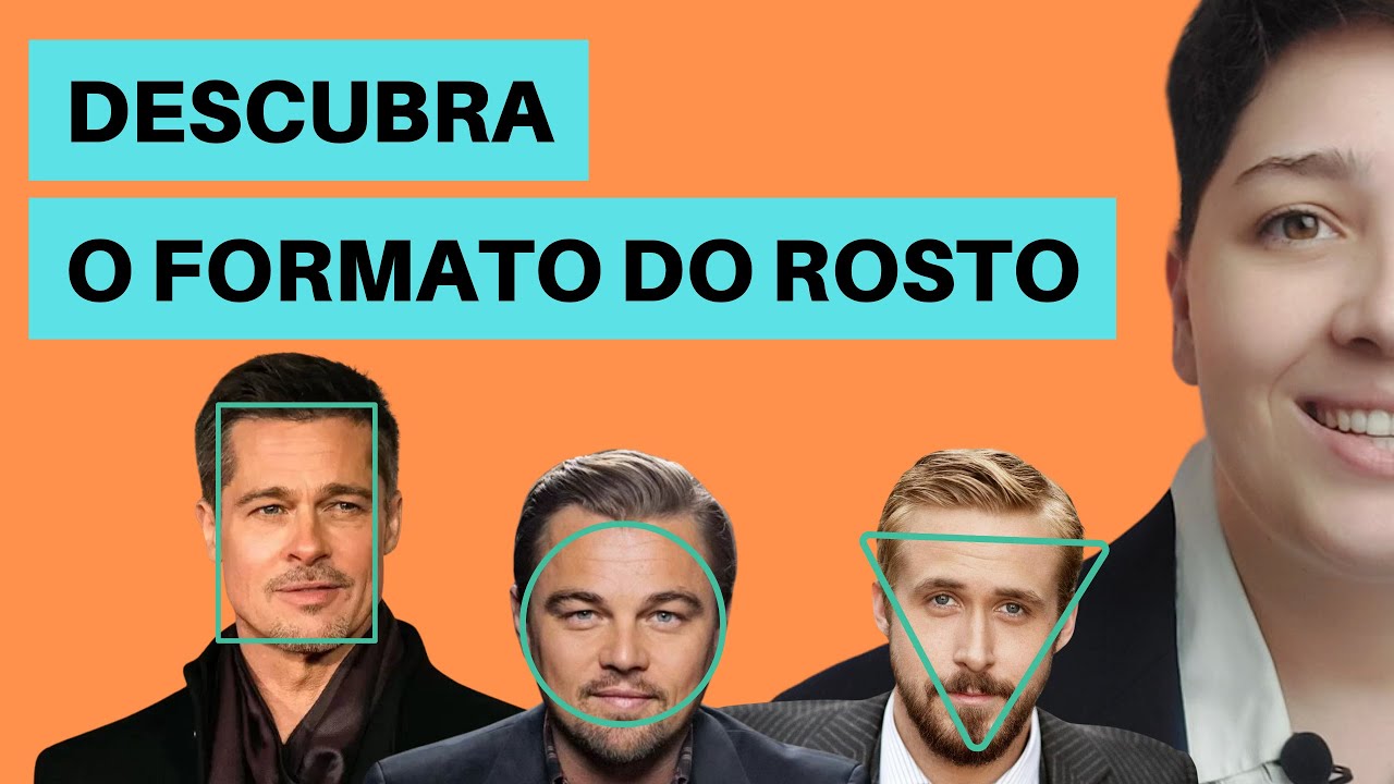 Descubra a IDENTIFICAR os FORMATOS DE ROSTO