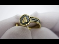 Відео огляд Срібна каблучка "Оберіг" кмх40
