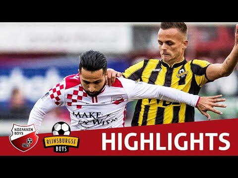 Highlights Kozakken Boys - Rijnsburgse Boys 17/18 - Kozakken Boys TV