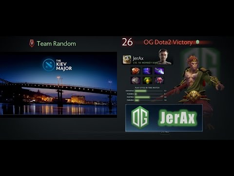 The Kiev Major 2017 | Round 3 Mid | OG.JerAx - Monkey King