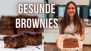 Gesunde Brownies (vegan, glutenfrei, zuckerfrei) || Lini's Bites