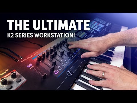 Kurzweil K2700 88-key Synthesizer Workstation Demo – Daniel Fisher