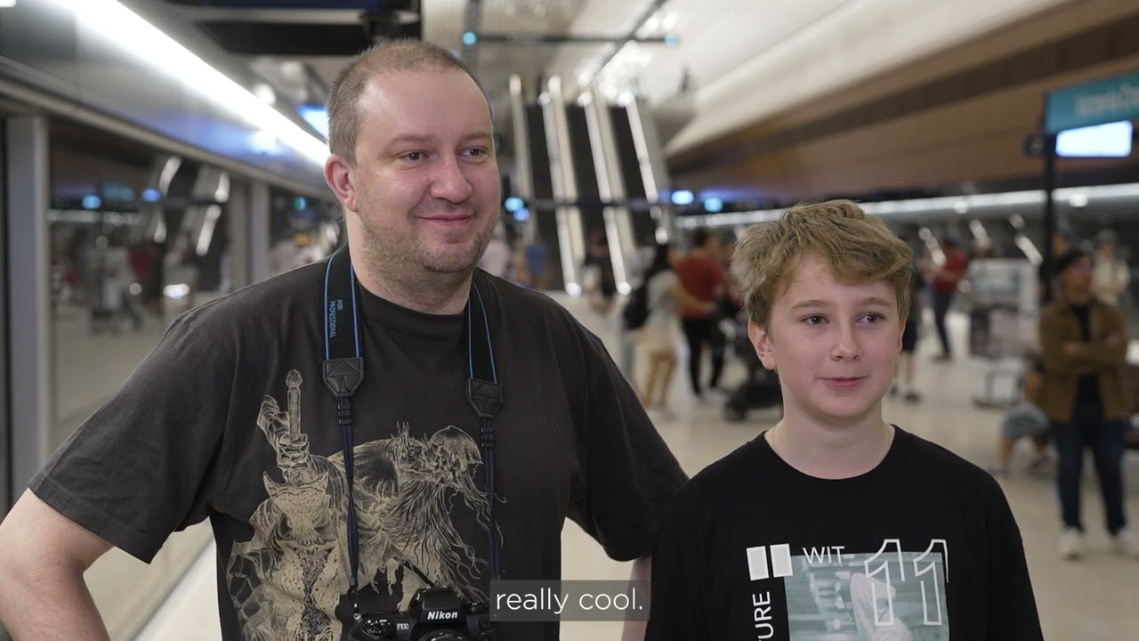 Video thumbnail for Sydney Metro Victoria Cross Community Open Day February 2024