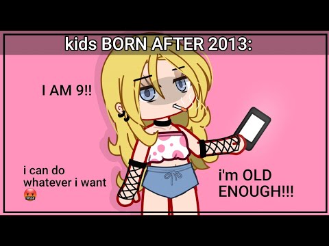 kids BEFORE 2013 VS kids AFTER 2013: 🫣⁉️ (read pinned comment)
