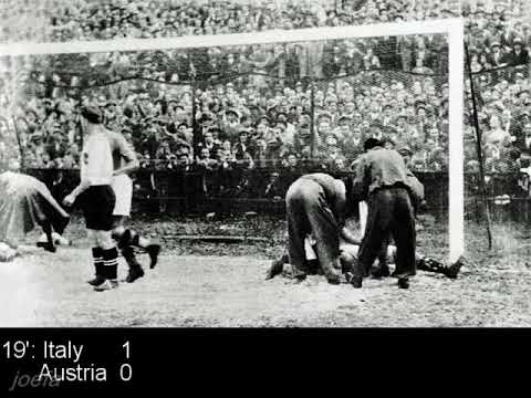 1934 WC SF Italy - Austria (Milan, 3.6.1934)