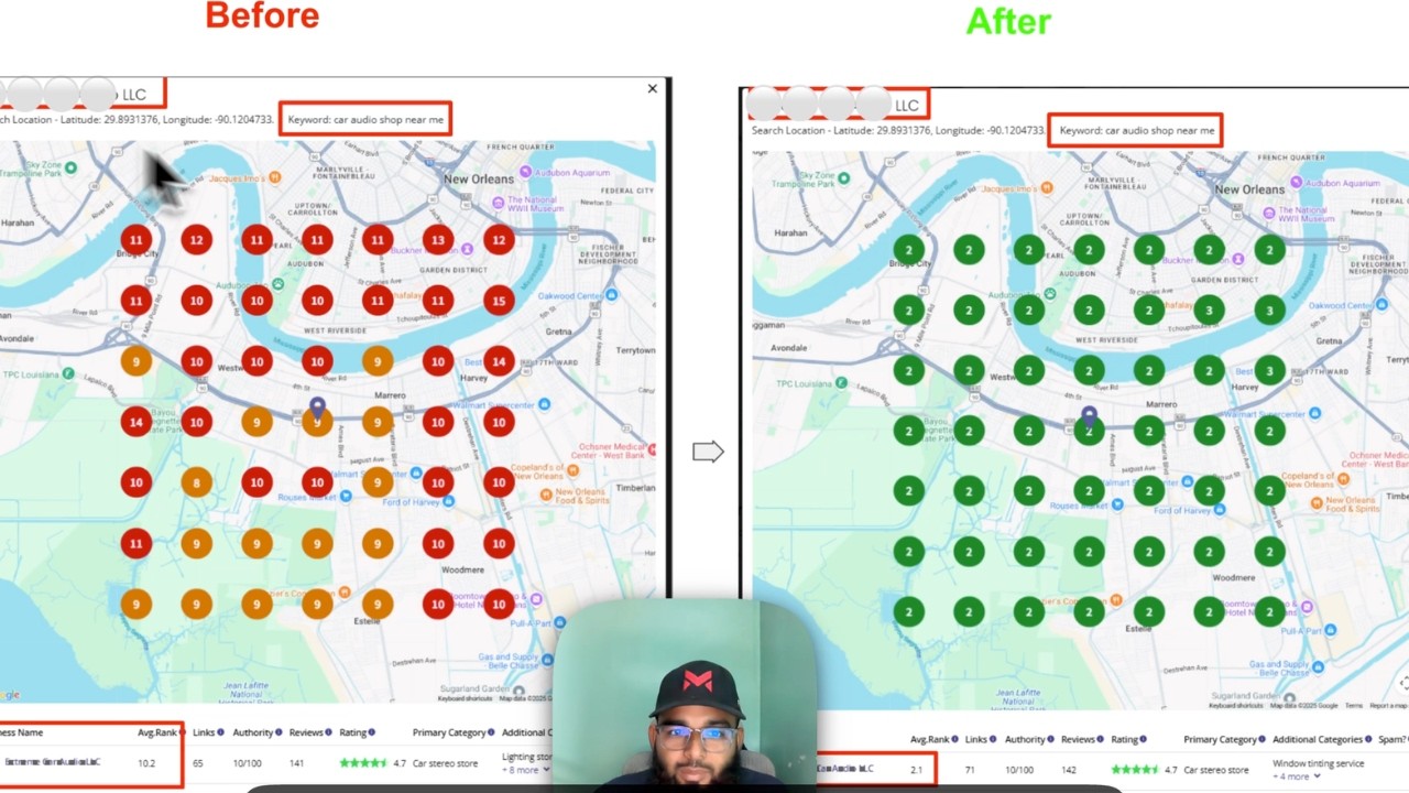 Car Audio Business Local SEO Case Study