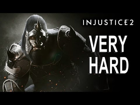 Injustice 2 - Gorilla Grodd Battle Simulator (VERY HARD) NO MATCHES LOST