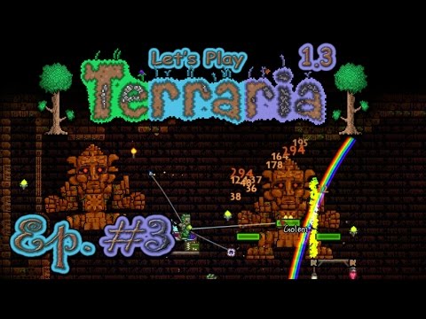 Terraria (1.3) - Ep. 3: GOLEMS