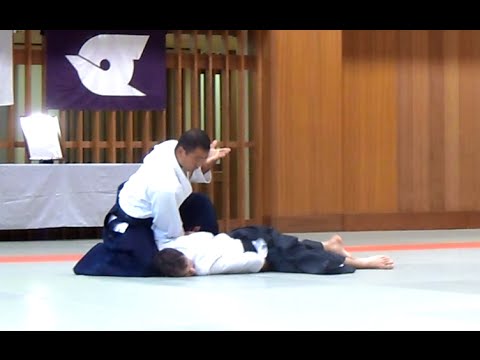 Ito Makoto Sensei at the 49th Edogawa-ku Aikido Demonstration