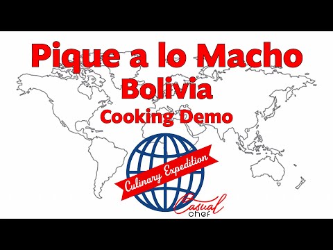 Pique a lo Macho Cooking Demo