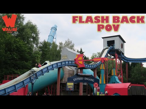 Flash Back POV (4K 60FPS), Walibi Belgium Mack Log Flume | Non-Copyright