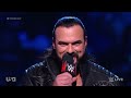Drew McIntyre Explains His Heel Turn Judgement Day Team Cody WWE Raw 11 20 23 Full Segment
