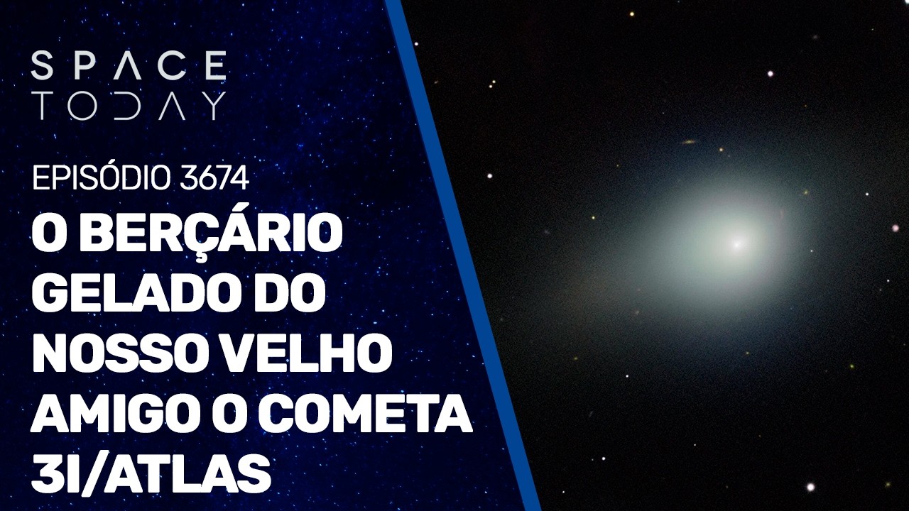 O BERÇÁRIO GELADO DO NOSSO VELHO AMIGO O COMETA 3I/ATLAS!!!