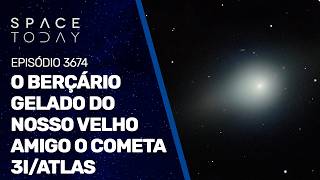 O BERÇÁRIO GELADO DO NOSSO VELHO AMIGO O COMETA 3I/ATLAS!!!